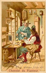 Uhrmacher, Frankreich, Zeit von Ludwig XIV.